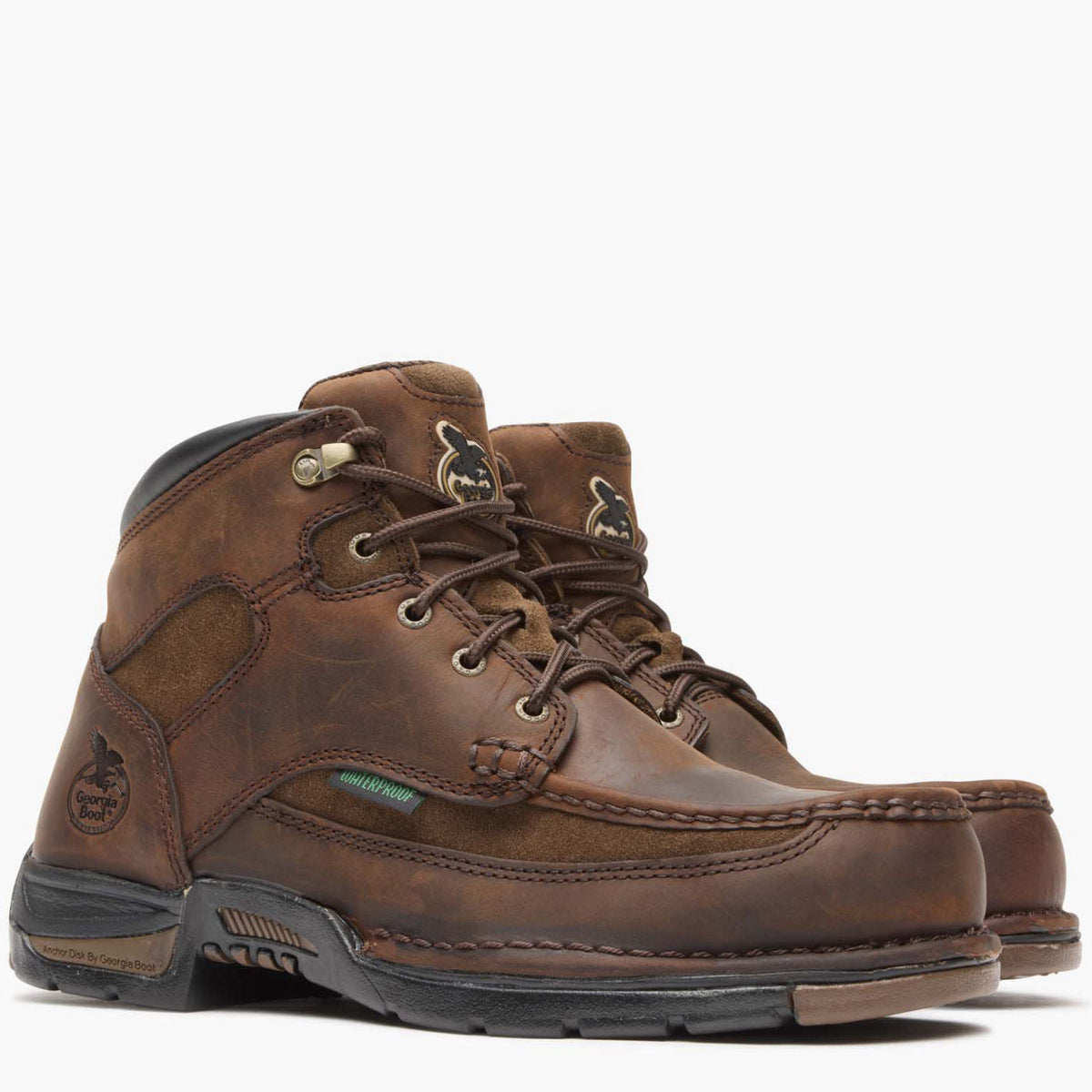 Men Georgia Boot Athens Steel Toe Waterproof Work Boot