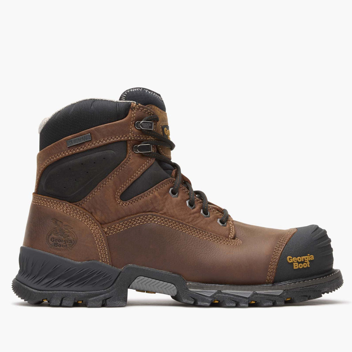 Men Georgia Boot Rumbler Composite Toe Waterproof Work Boot