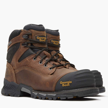 Men Georgia Boot Rumbler Composite Toe Waterproof Work Boot