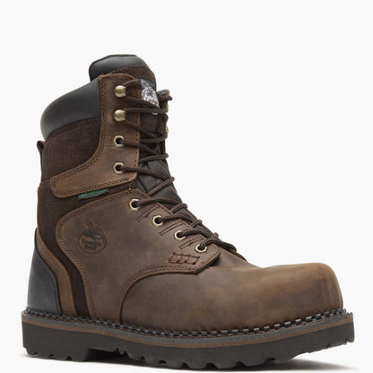 Men Georgia Boot Brookville Steel Toe Waterproof Work Boot
