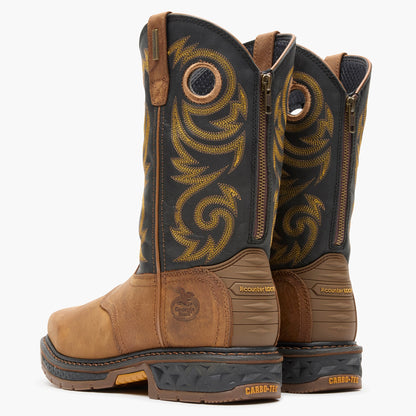 Men Georgia Boot Carbo-Tec LT Steel Toe Waterproof Pull On Work Boot