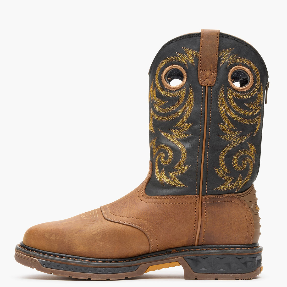 Men Georgia Boot Carbo-Tec LT Steel Toe Waterproof Pull On Work Boot