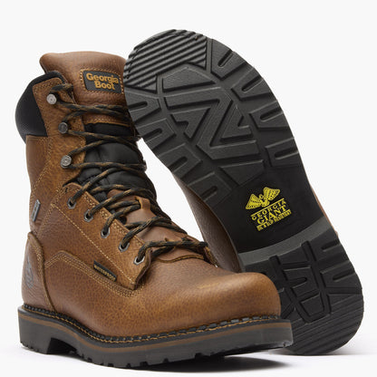 Men Georgia Giant Revamp 8" Waterproof Work Boot – Georgia Boot