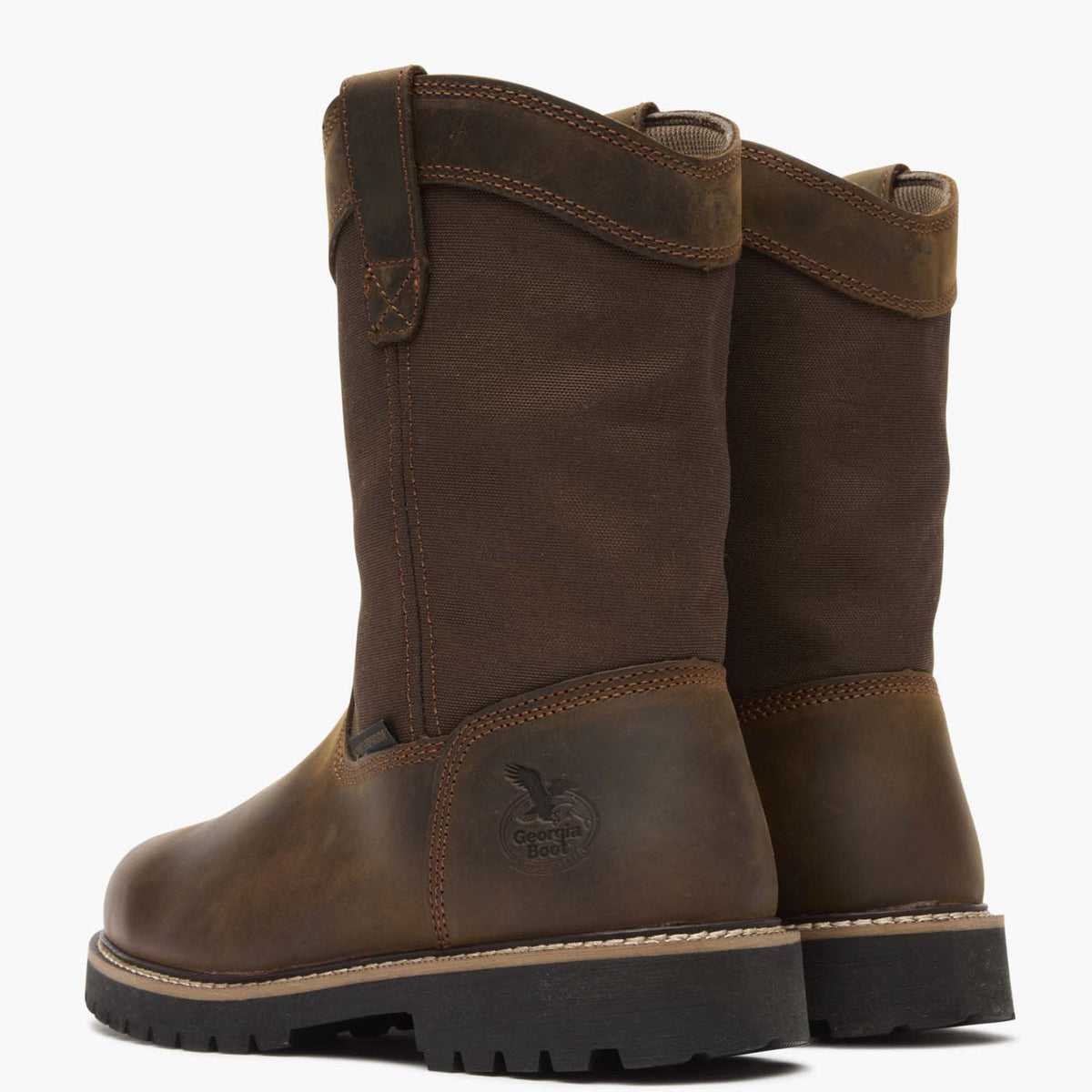 Men Georgia Boot Core 37 Waterproof 10" Pull-On Work Boot