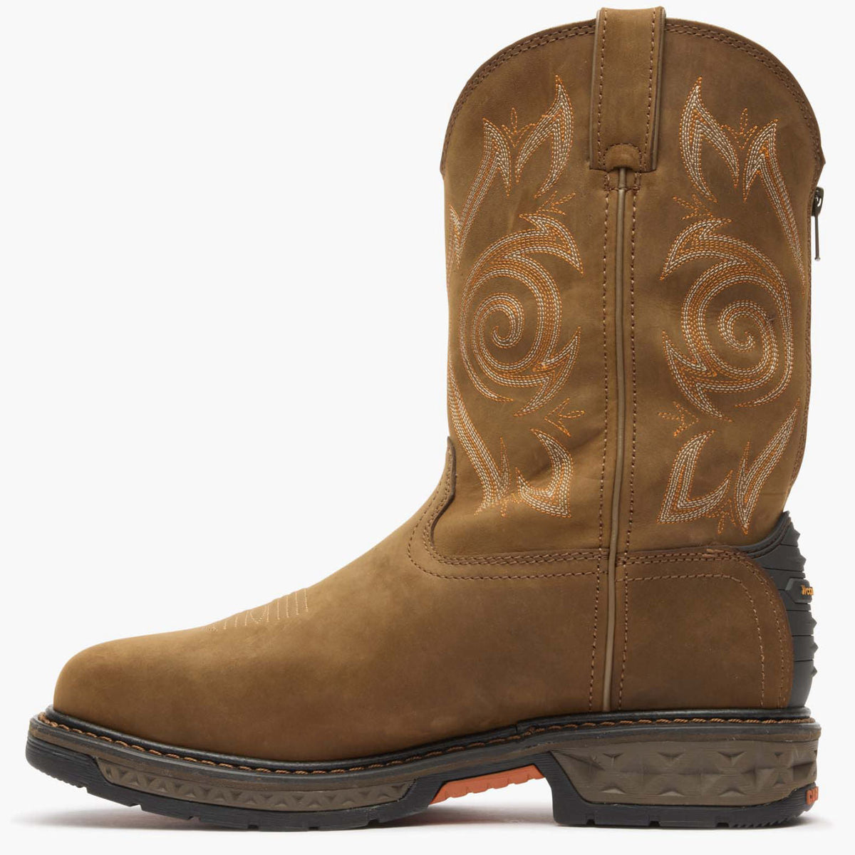 Men Georgia Boot Carbo-Tec LT Steel Toe Waterproof Pull On Work Boot