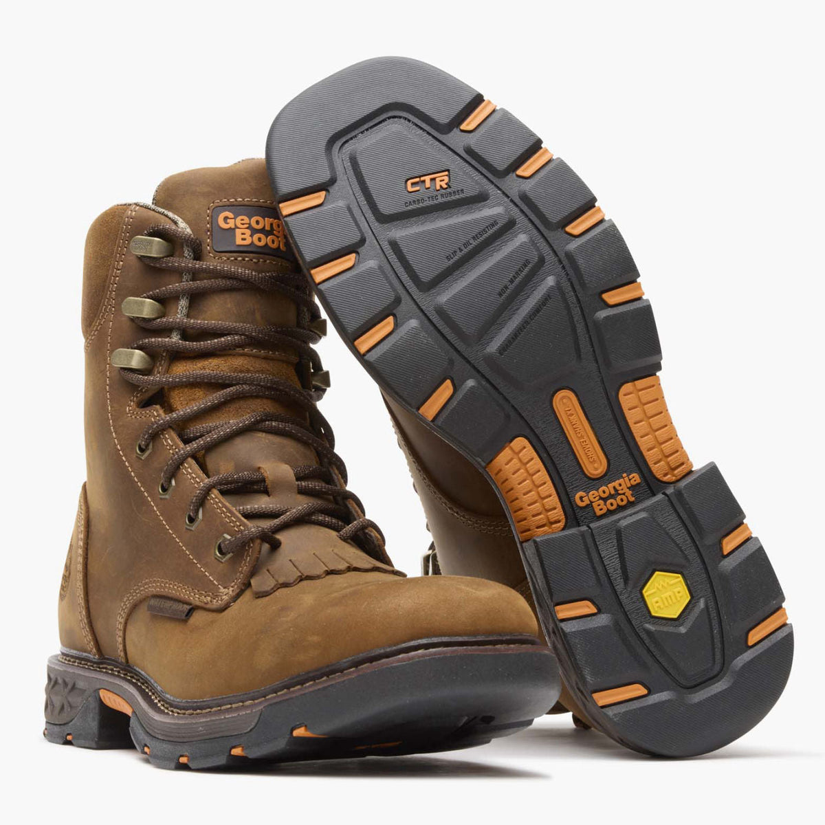 Men Georgia Boot Carbo-Tec FLX Waterproof Lacer Work Boot
