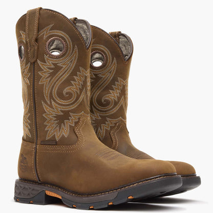 Men Georgia Boot Men's Carbo-Tec FLX Waterproof Pull-On Work Boot